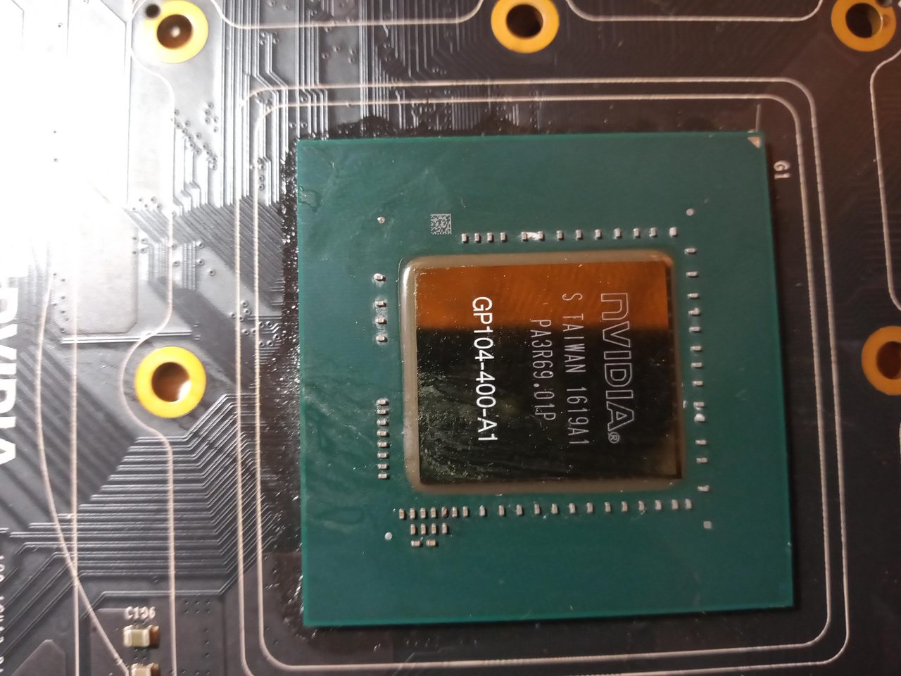 Reparación de placa con chip NVIDIA