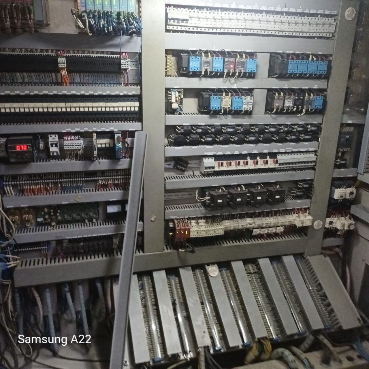 Tablero eléctrico industrial cableado