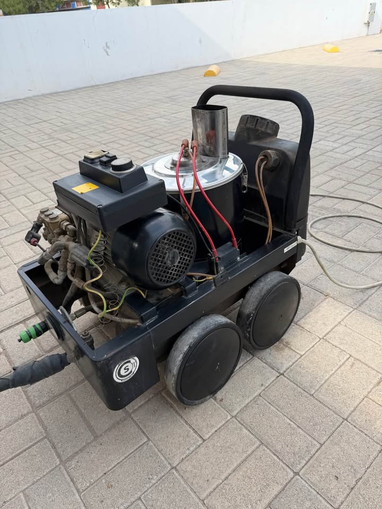 Hidrolavadora industrial reparada