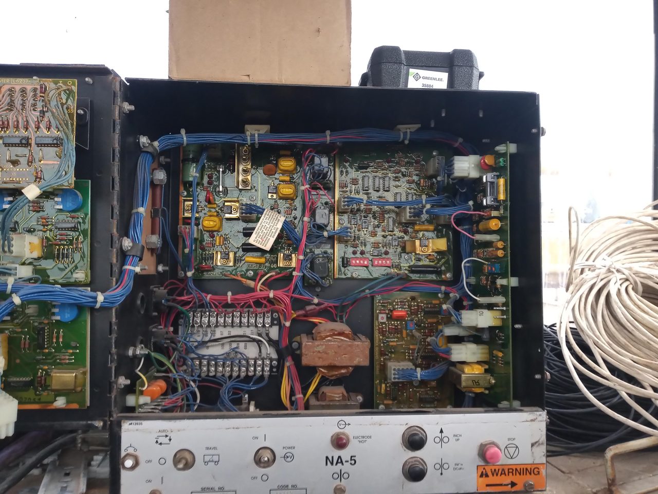 Controlador NA-5 de soldadura automatizada